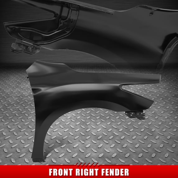 Nuvision for 13-20 Infiniti JX35 QX60 Right Front Primered Black Wheel Fender Flare Panel