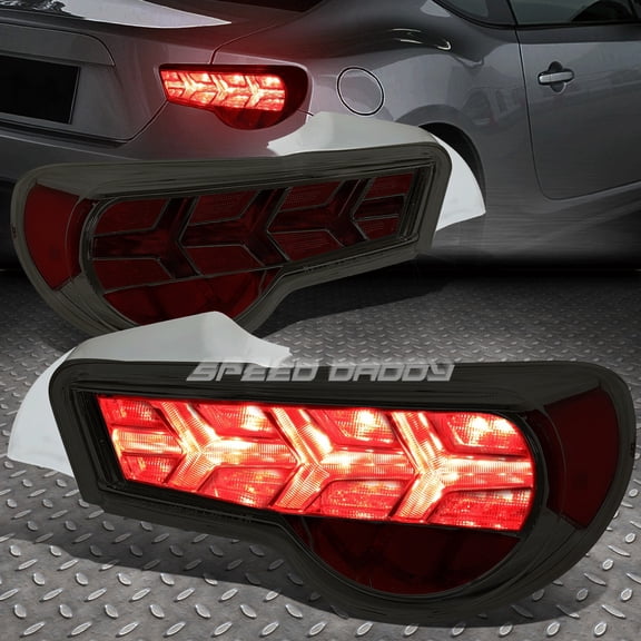 Nuvision for 13-21 Toyota 86 FRS BRZ Sequentail Arrow LED Tail Light Brake Lamps Assembly