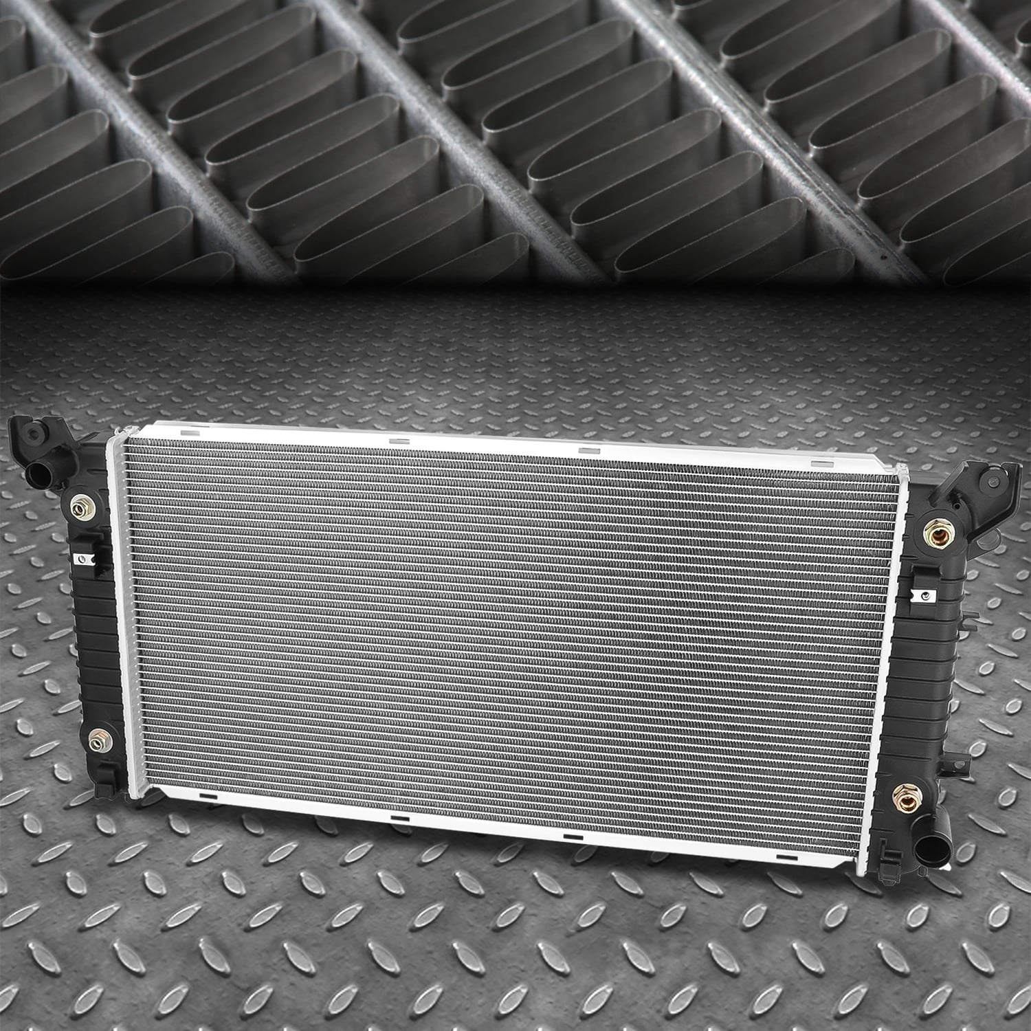 13920 Radiator Nuvision for 15-20 Silverado Sierra 1500 Yukon OE Style Aluminum Core ...