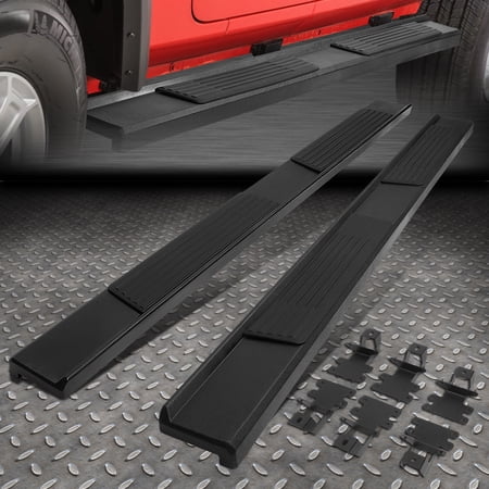 Nuvision for 18-22 Jeep Wrangler JL 4Dr Pair 6" Wide Side Step Nerf Bar Running Boards