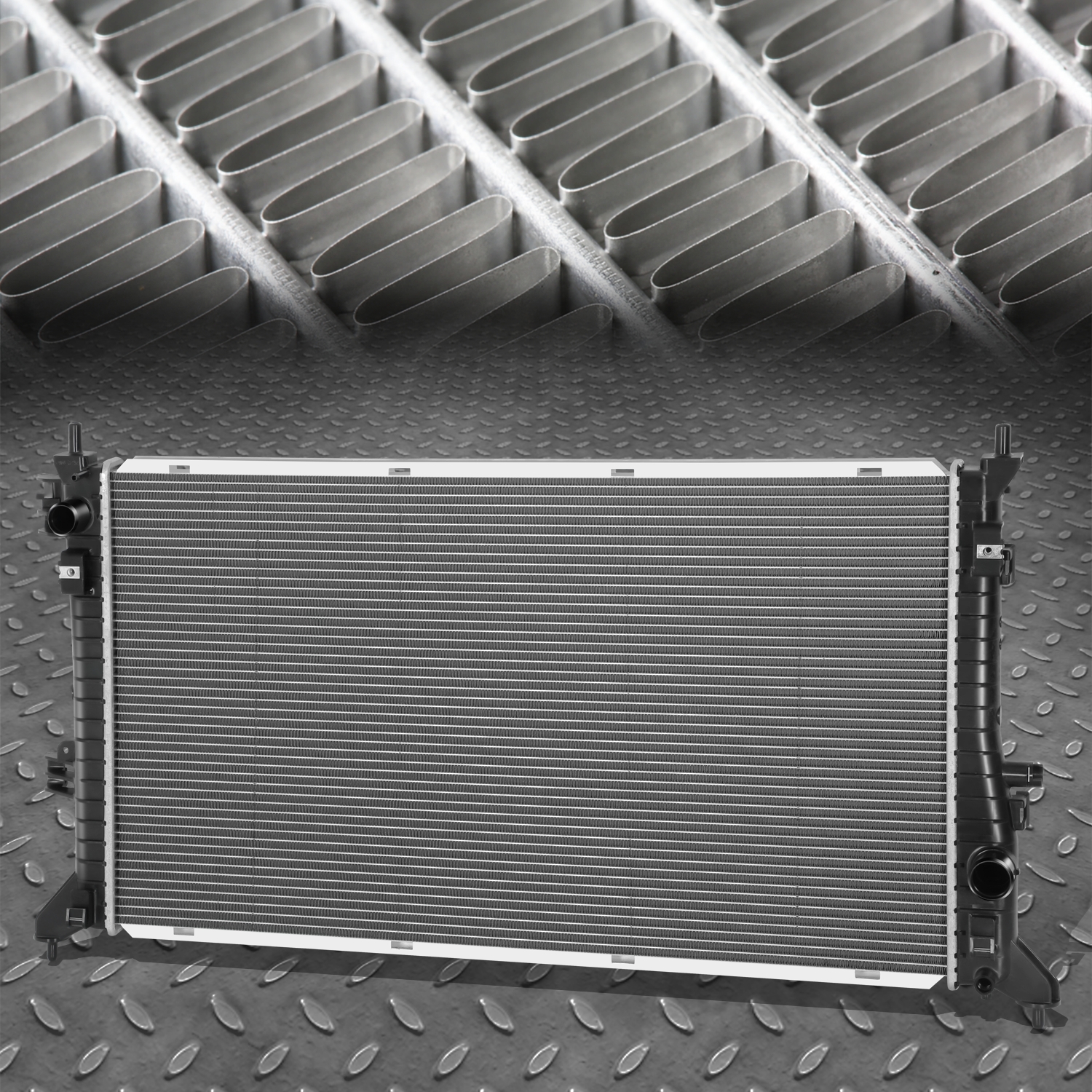 13920 Radiator Nuvision for 19-23 Silverado Sierra 1500 Yukon 2.7L 3.0L Aluminum Core ...