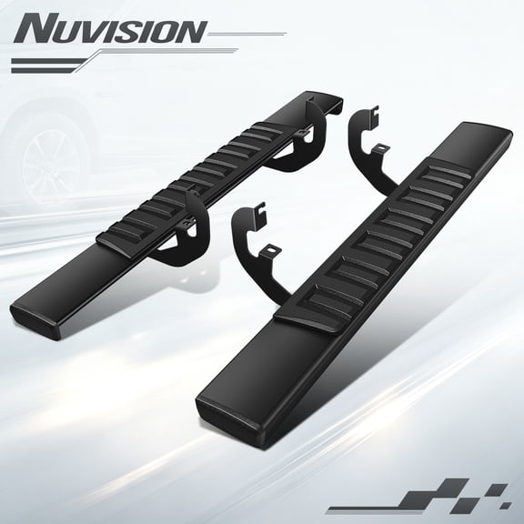 Nuvision for 19-25 Chevy Silverado GMC Sierra 1500 Standard Cab 6" Step Bar Running Board
