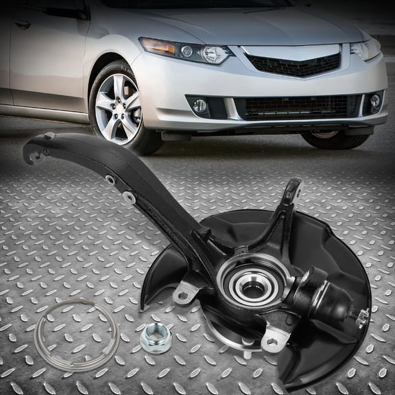 Nuvision for 2008-2014 TSX Accord Front Passenger Right Loaded Steering Knuckle Assembly