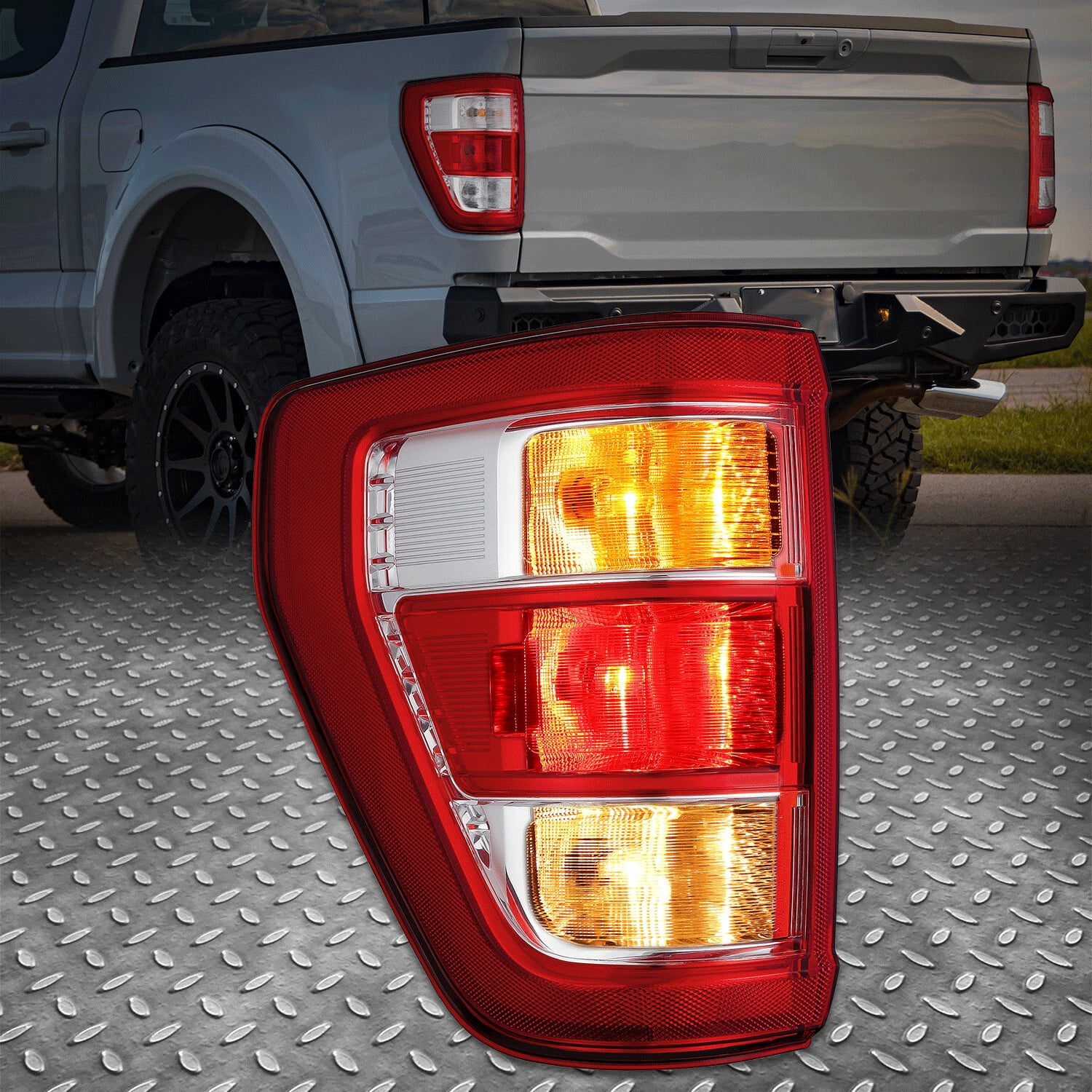 Grote 53592 SuperNova Oval LED Stop Tail Turn Light - Gray Theft