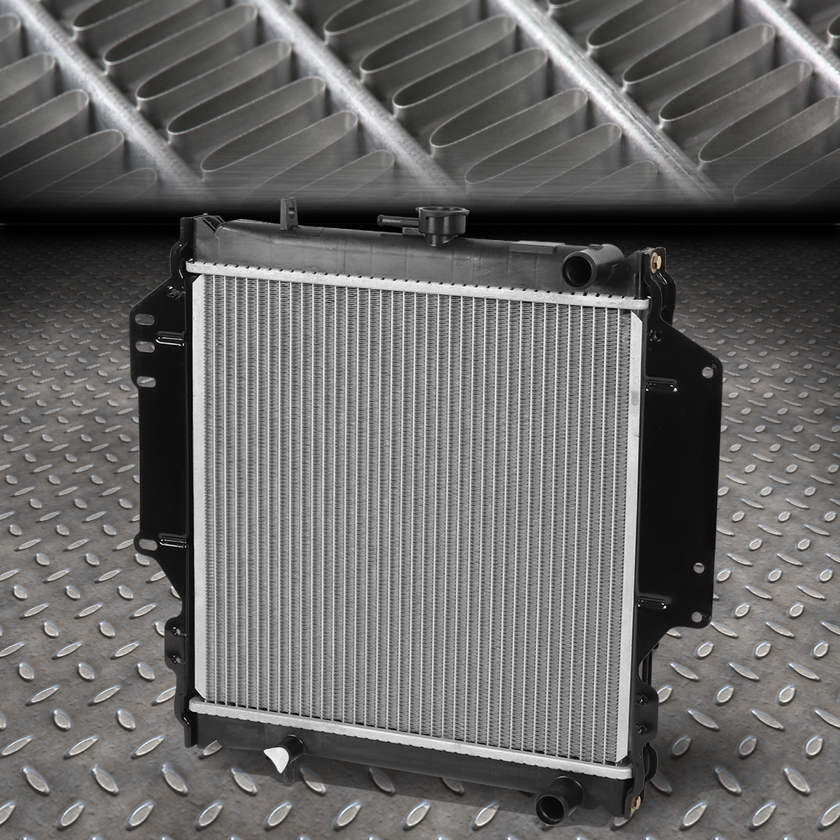 Samurai Radiator Cleaner Nuvision for 85-88 Suzuki Samurai OE Style Full Aluminum Core Cooling ...