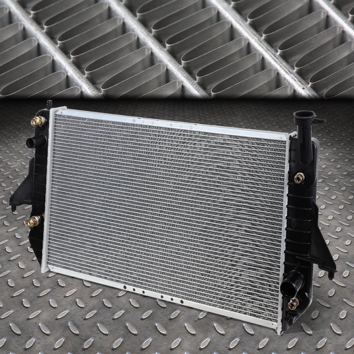 03 Astro Radiator Nuvision for 96-05 Chevy Astro/GMC Safari AT OE Style Aluminum Core ...
