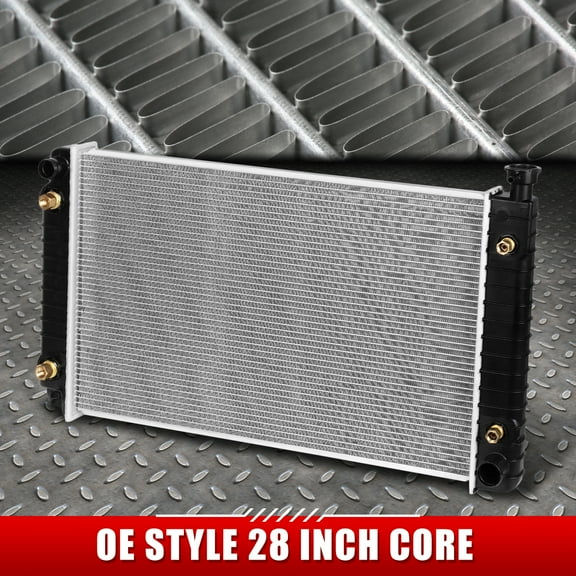 Nuvision for 96-99 Chevy GMC C/K 4.3L/5.0L AT OE Style Aluminum Core Radiator DPI 1790