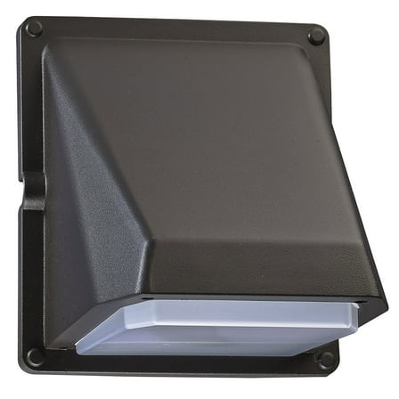 Nuvo 1-Light 11w LED Wall Mount Door Corridor Fixture in Bronze Finish