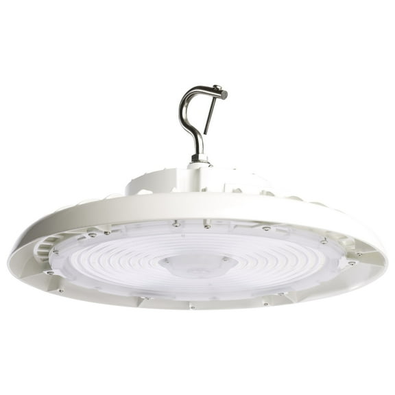 65/798R2-Nuvo Lighting-240W LED UFO Hi-Bay Light In Utilitarian Style-8.11 Inches Tall and 13.39 Inches Wide-5000 Color Temperature-White Finish