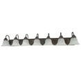 thumbnail image 1 of Nuvo 60-292 - Ballerina - 7 Light - 48" - Vanity - w/ Alabaster Glass Bell Shades, 1 of 23