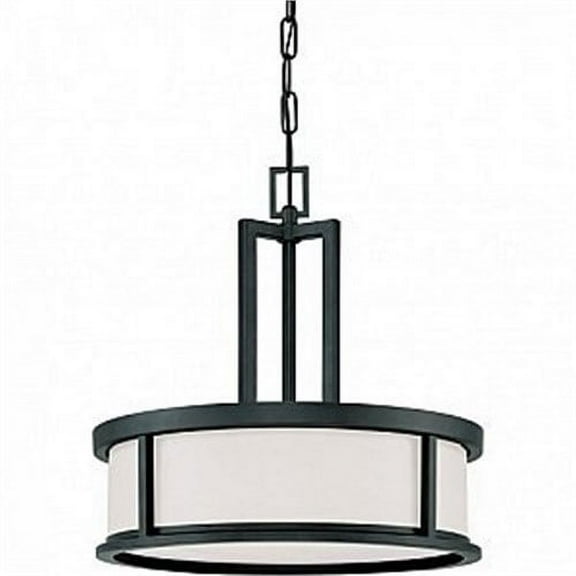 Nuvo 60-2978 - Odeon - 4 Light Pendant w/ Satin White Glass