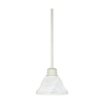 Nuvo 60-368 - Empire - 1 Light - 7" - Mini Pendant - w/ Hang Straight Canopy