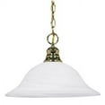 thumbnail image 1 of Nuvo 60-392 - 1 Light - 16" - Pendant - Alabaster Glass, 1 of 10
