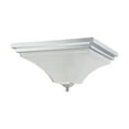 thumbnail image 1 of Nuvo 60-4006 - Parker - 2 Light Flush Fixture w/ Sandstone Etched Glass, 1 of 2