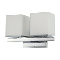 Nuvo 60-4082 - Bento - 2 Light Vanity Fixture w/ Satin White Glass