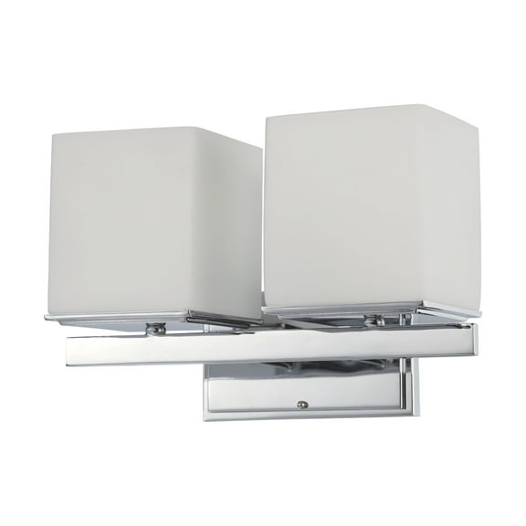 Nuvo 60-4082 - Bento - 2 Light Vanity Fixture w/ Satin White Glass
