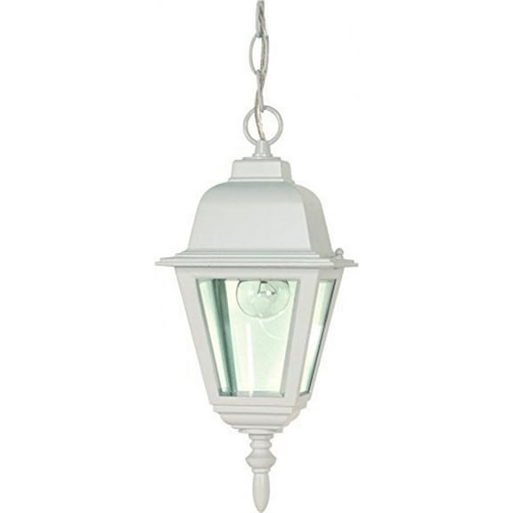 Nuvo 60-487 - Briton - 1 Light - 10" - Hanging Lantern - w/ Clear  Glass