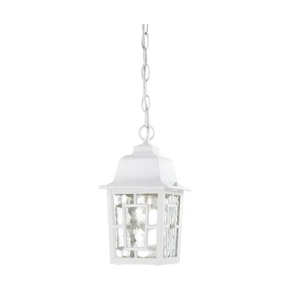 Nuvo 60-4931 - Banyan - 1 Light - 11" Outdoor Hanging W/ Clear Water Glass