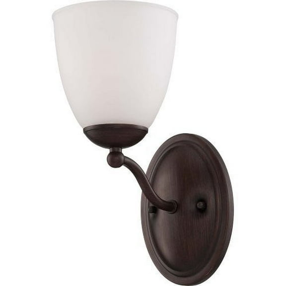 Nuvo 60-5131 - Patton - 1 Light Vanity Fixture w/ Frosted Glass
