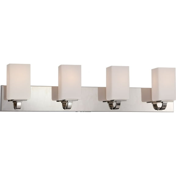 Nuvo 60-5184 - Vista - 4 Light Vanity Fixture w/ Etched OpalGlass