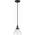 thumbnail image 1 of Nuvo 60-5503 - Vintage - 1 Light Pendant w/Clear Glass - Vintage Lamp Included, 1 of 2
