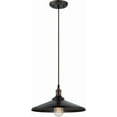 thumbnail image 1 of Nuvo 60-5509 - Vintage - 1 Light Pendant w/Matching Shade  - Vintage Lamp Included, 1 of 9