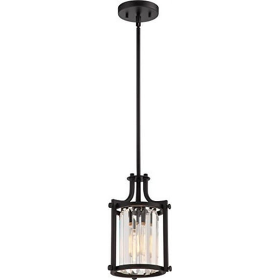 Nuvo 60-5774 - Krys Mini-Pendant; Vintage Lamp Aged Bronze Finish