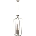 thumbnail image 1 of Nuvo 60-5877 - Laguna 6 Light Caged Pendant - Brushed Nickel, 1 of 2