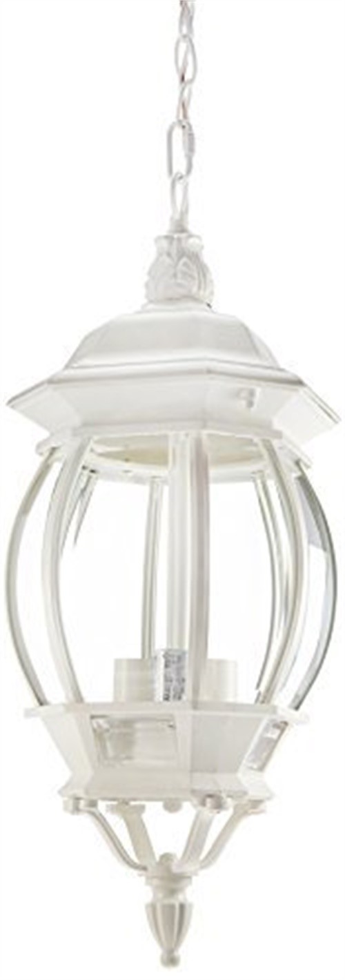 Nuvo 60-894 - Central Park - 3 Light - 20" - Hanging Lantern - w/ Clear Beveled Glass - image 1 of 2