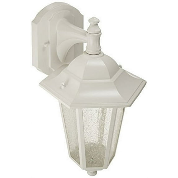Nuvo 60-988 - Cornerstone - 1 Light - 13" - Wall Lantern - Arm Down/Clear Seed Glass