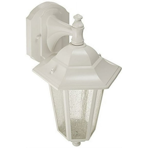 Nuvo 60-988 - Cornerstone - 1 Light - 13" - Wall Lantern - Arm Down/Clear Seed Glass