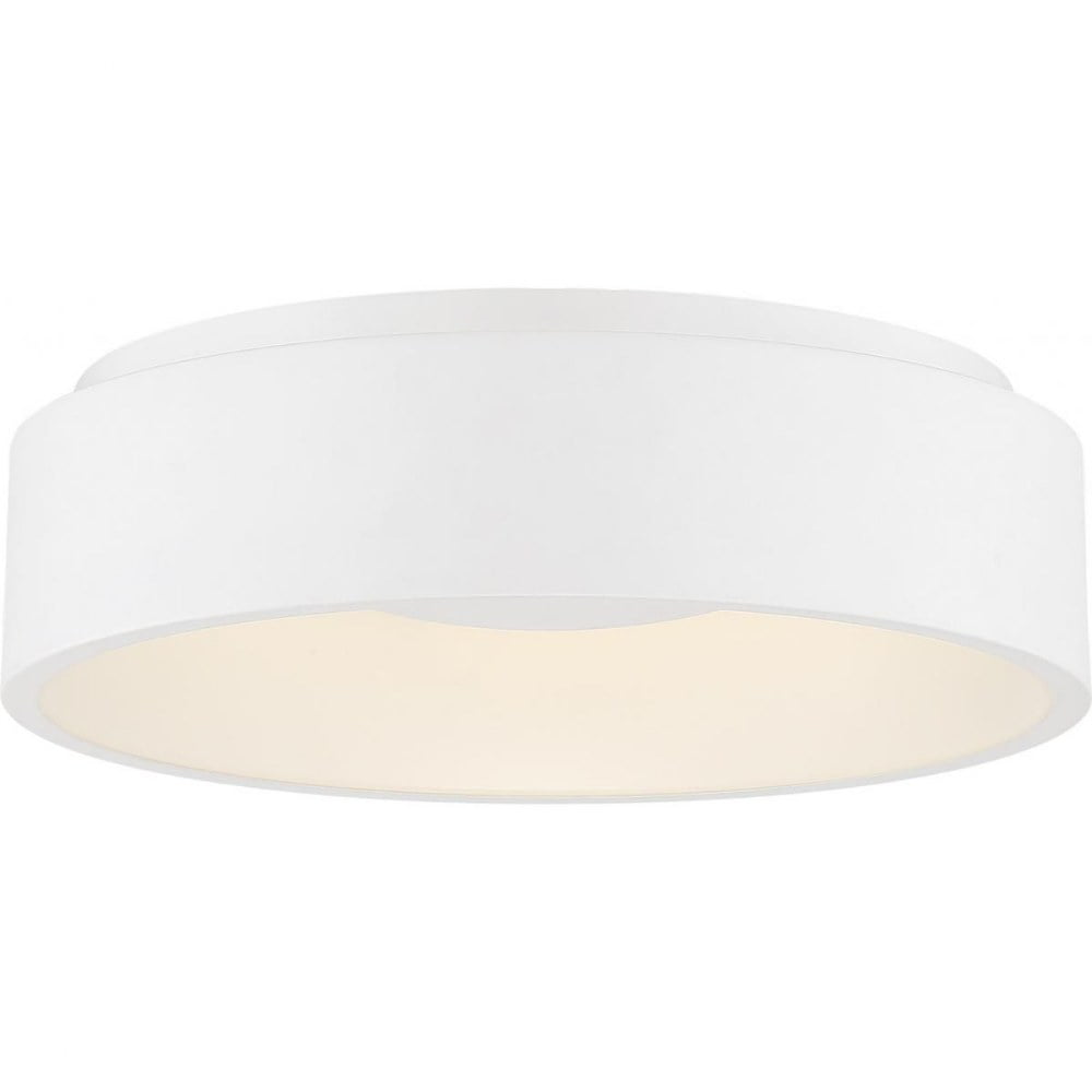 Orbit 20W White Acrylic LED Flush Mount Light