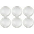 thumbnail image 1 of Nuvo 62/1800 LED Disk Light 6-Piece Value Pack, CCT Selectable 2700K/3000K/3500K/4000K/5000K, 7 Inches, White, 1 of 1
