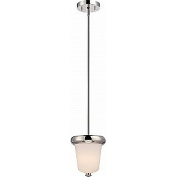 Nuvo 62-402 - Dylan - 1 Light Mini Pendant w/ Etched Opal Glass - LED Omni Included