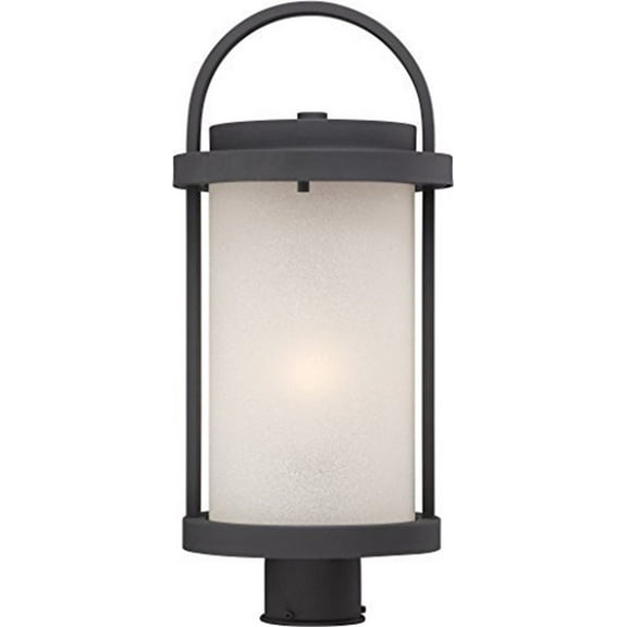 Nuvo 62-654 - Willis - LED Outdoor Post w/ Antique White Glass