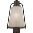thumbnail image 1 of Nuvo 62-684 - Tolland - LED Outdoor Post w/ Champagne Linen Glass, 1 of 2