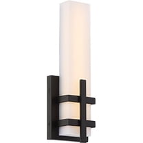 Nuvo 62-873 - Grill LED Sconce; Aged Bronze Finish