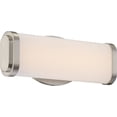 thumbnail image 1 of Nuvo 62-911 - Pace LED Sconce Brushed Nickel Finish, 1 of 1