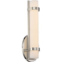 Nuvo 62-931 - Slice LED Sconce; Polished Nickel Finish