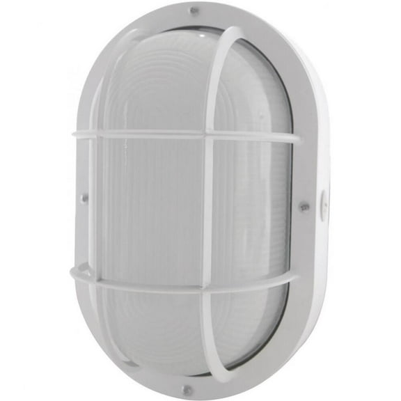 65/113-Nuvo Lighting-20W 1 LED Outdoor Bulk Head-7 Inches Wide by 5.5 Inches High-White Finish