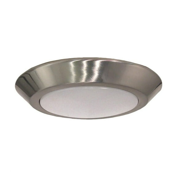 Nuvo Lighting 62/1262R1 7" Wide Led Flush Mount Ceiling Fixture - Nickel