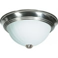 thumbnail image 1 of Nuvo 76-243 - 11"FLUSH DOME BRUSHED NICKEL, 1 of 25