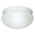 thumbnail image 1 of Nuvo 76-614 - 10" MUSHROOM TEX/WHITE ALA GLS, 1 of 2