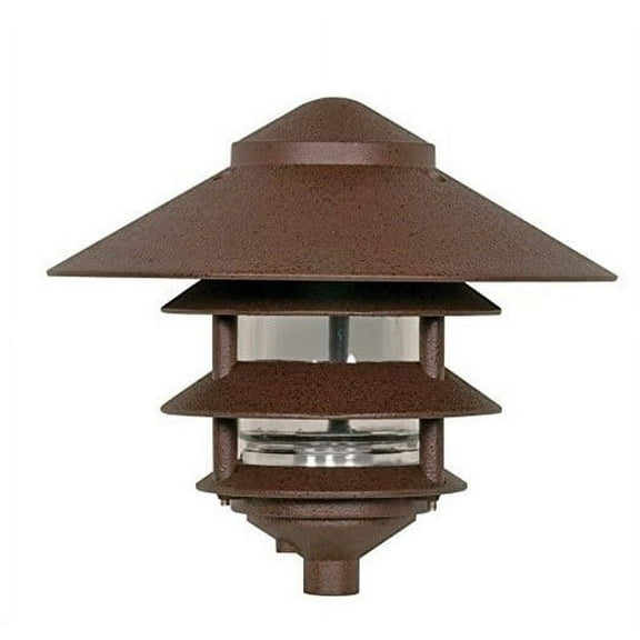 Nuvo 76-637 - 4 LOUVER LARGE 10" TOP PAGODA
