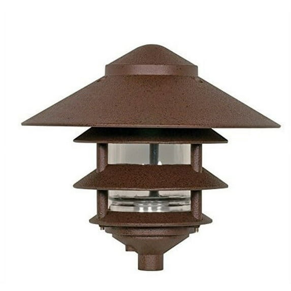 Nuvo 76-637 - 4 LOUVER LARGE 10" TOP PAGODA