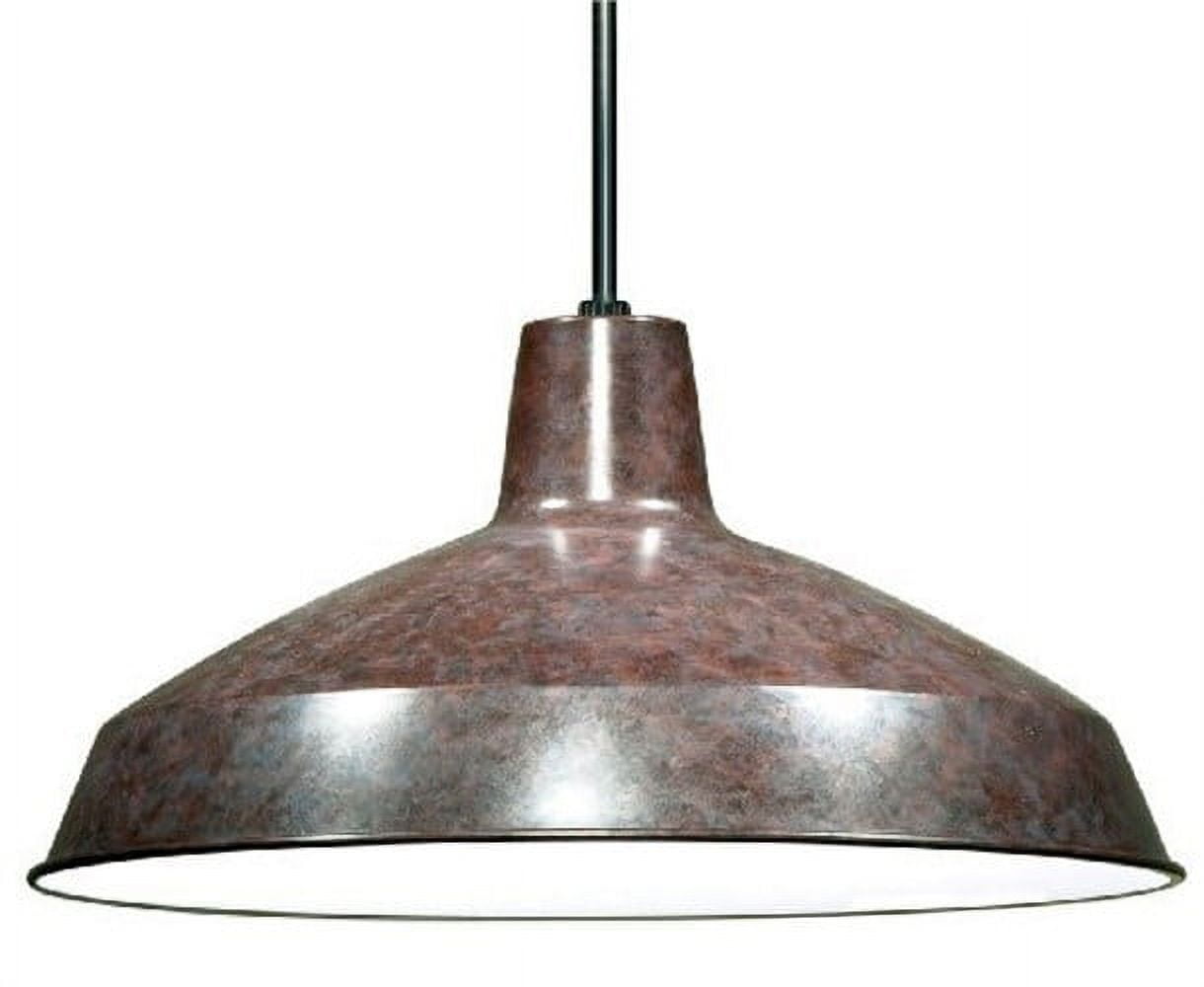 16" Bronze Aluminum Indoor/Outdoor Pendant Light