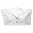 thumbnail image 1 of Nuvo 77-126 - 12" SQUARE GLASS WHITE HOLDER, 1 of 2