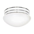 thumbnail image 1 of Nuvo 77-346 - CHROME FLUSH 8" MUSHROOM FIXT, 1 of 7