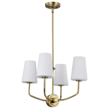 60/7884-Nuvo Lighting-Cordello - 4 Light Chandelier In Traditional Style-14 Inches Tall and 16 Inches Wide