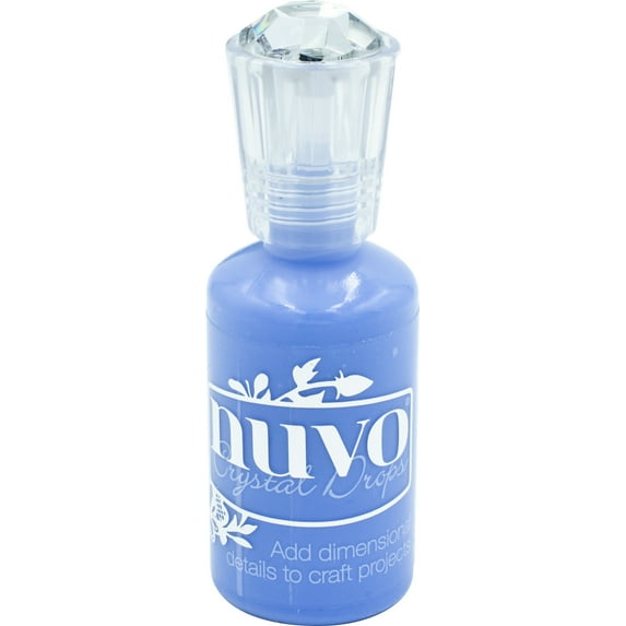 Nuvo Crystal Drops 1.1oz-Berry Blue